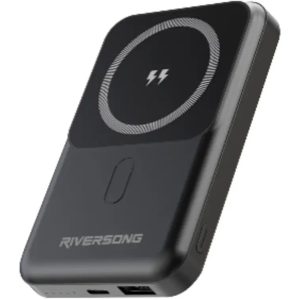 پاور بانک ۱۰۰۰۰ میلی‌آمپر ساعت Riversong مدل MagSpeed 10 Pro PB15